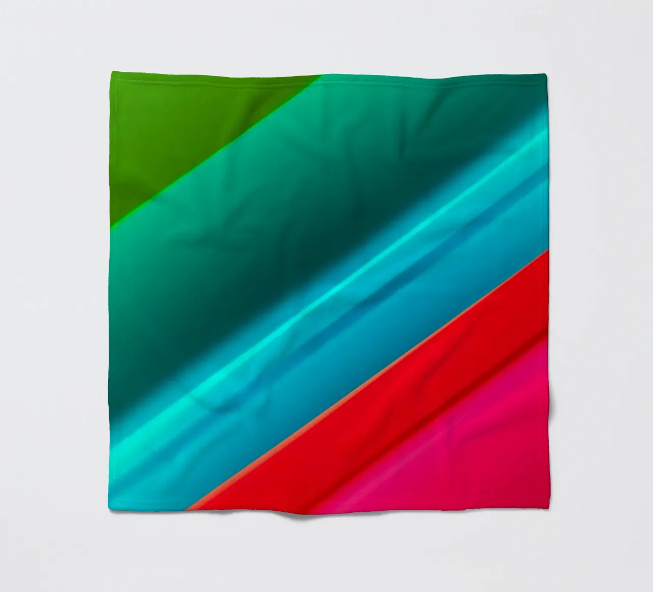 Abstrakt Lights coperta in pile da Flo Klein