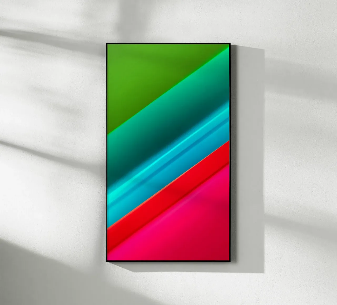 Abstrakt Lights plexiglass da Flo Klein