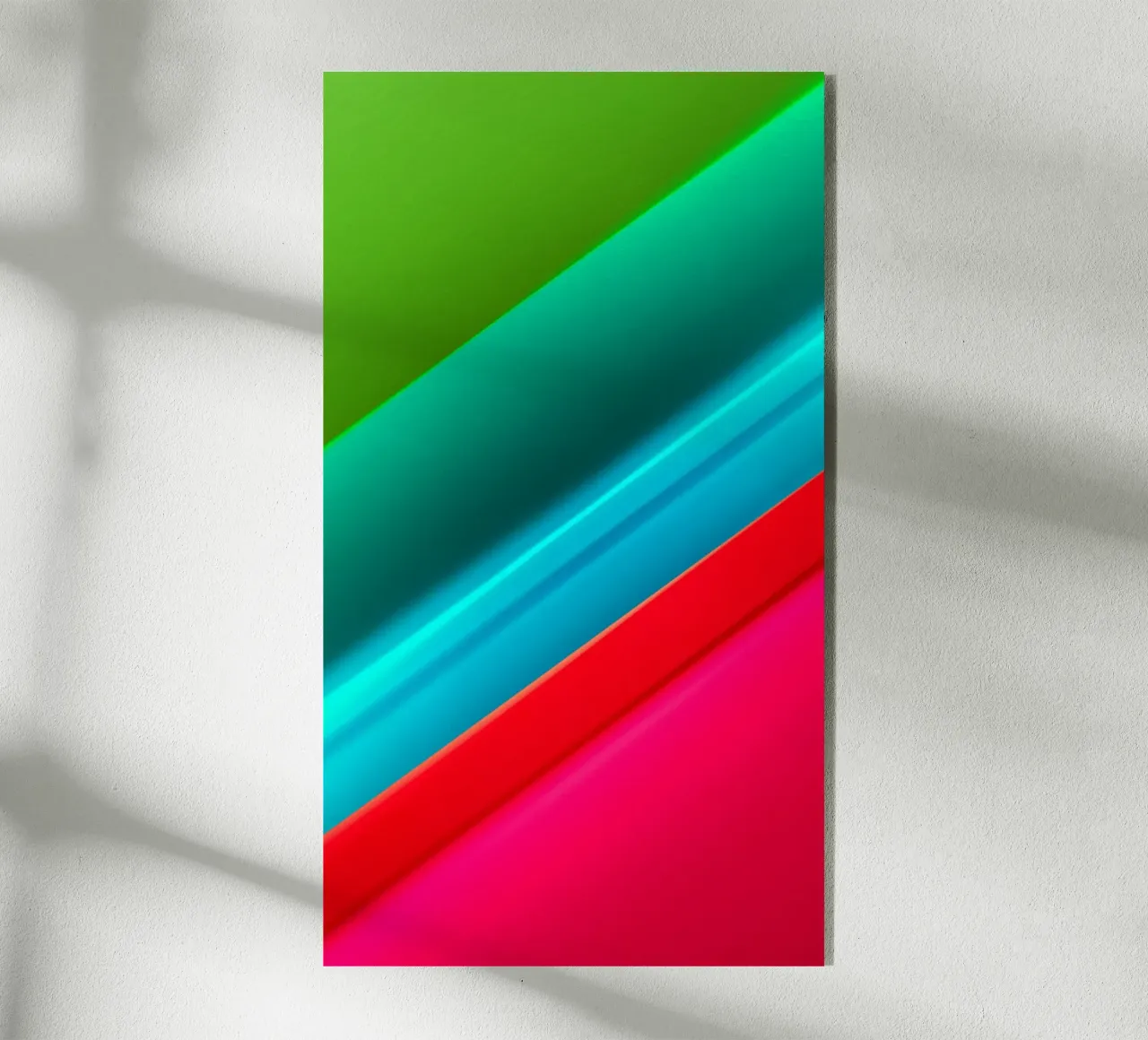 Abstrakt Lights plexiglass da Flo Klein