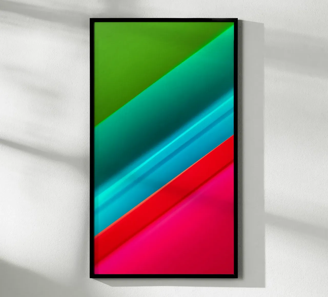 Abstrakt Lights poster da Flo Klein