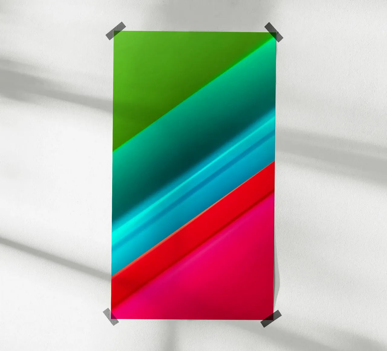 Abstrakt Lights poster da Flo Klein