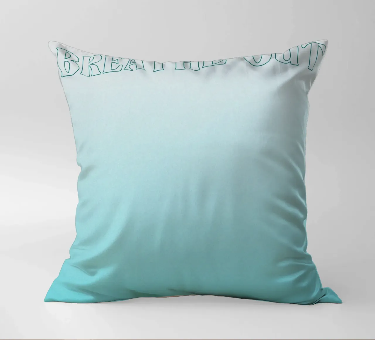 Breathe Out (No 02) cuscino da treechild