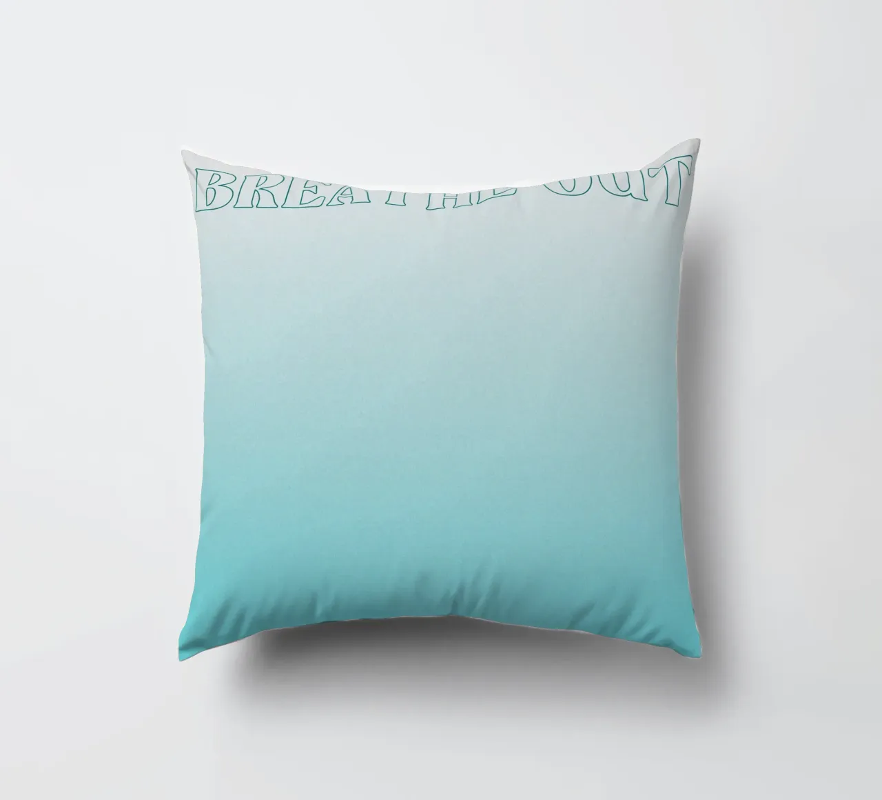 Breathe Out (No 02) cuscino da treechild