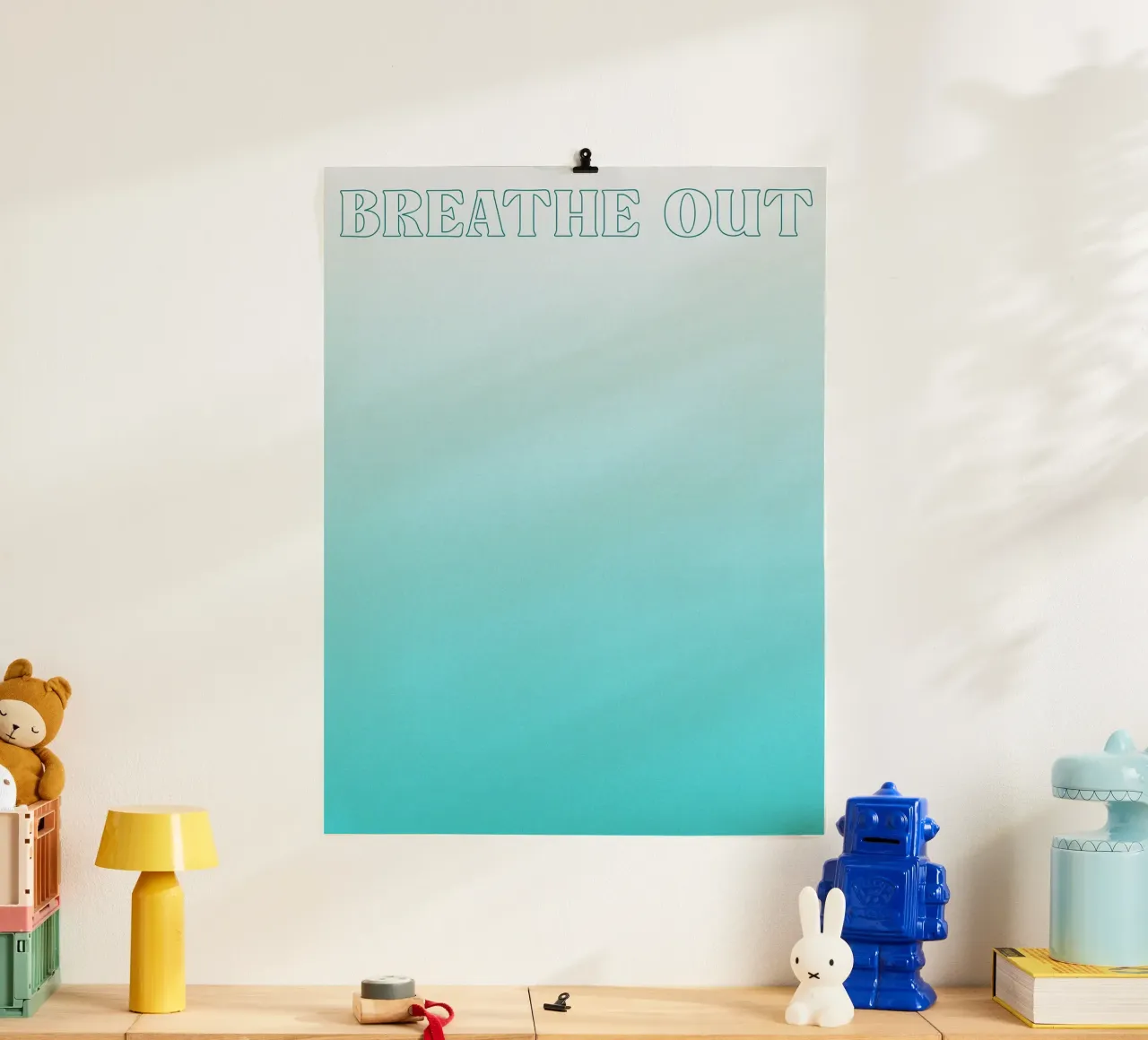 Breathe Out (No 02) carta hahnemühle da treechild