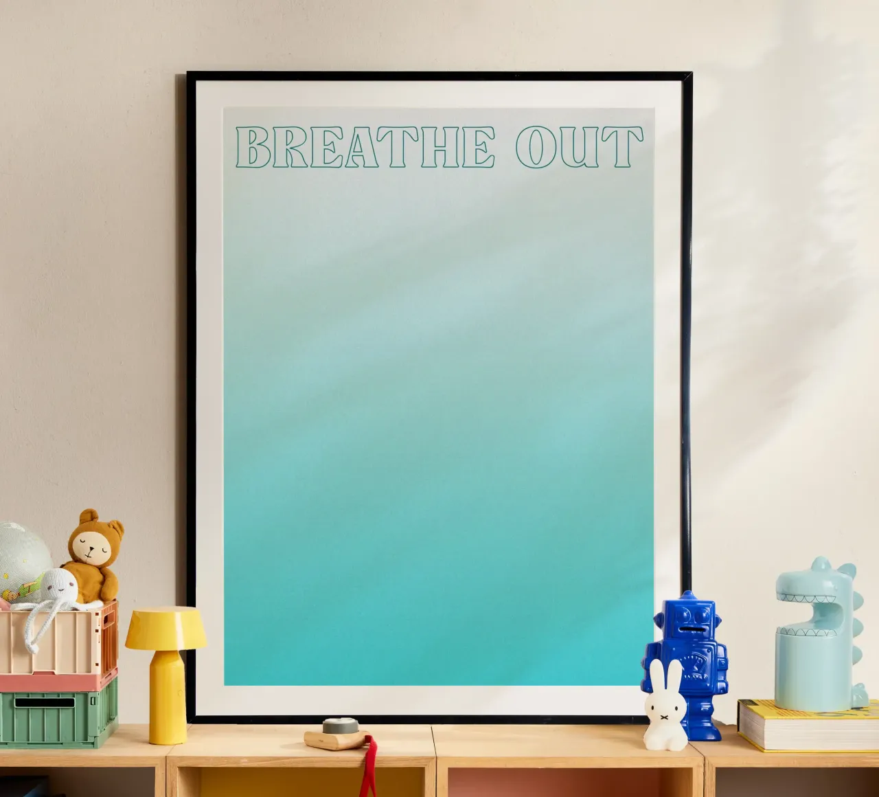 Breathe Out (No 02) carta hahnemühle da treechild