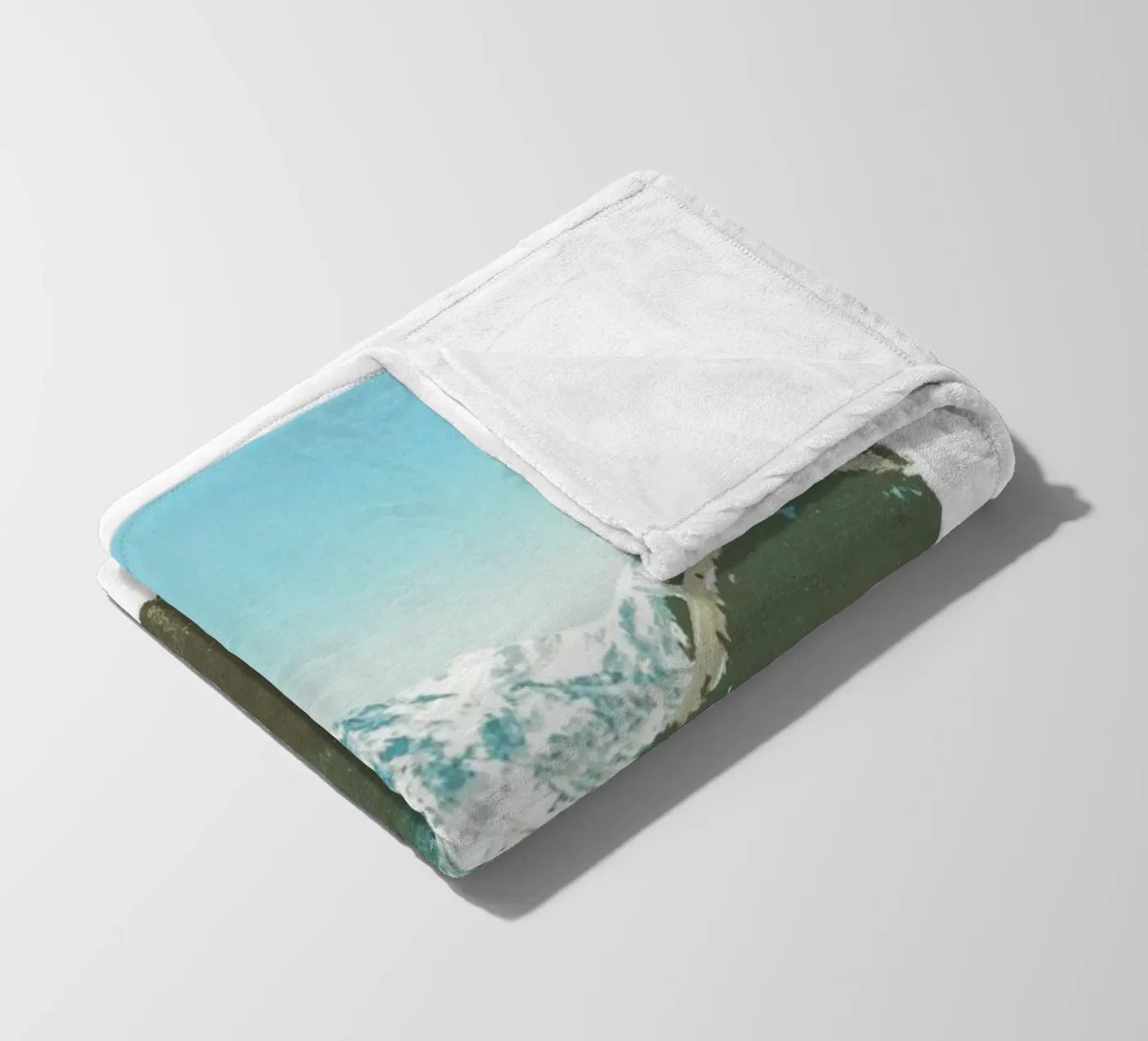 landscape collage Fleecedecke von ramosashop