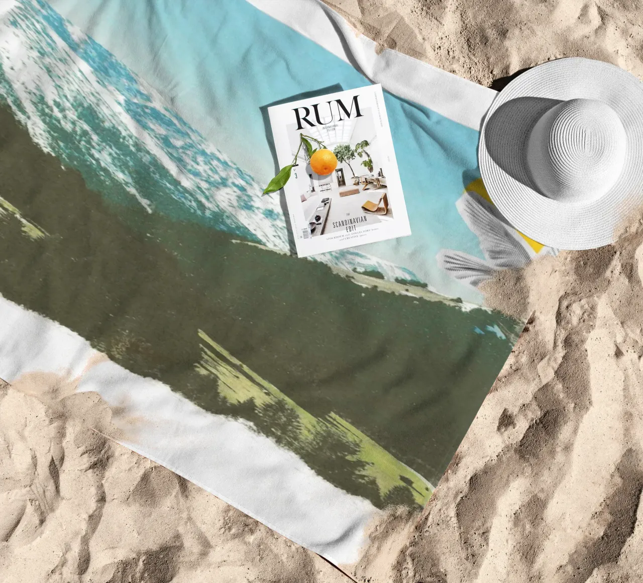 landscape collage telo mare da ramosashop