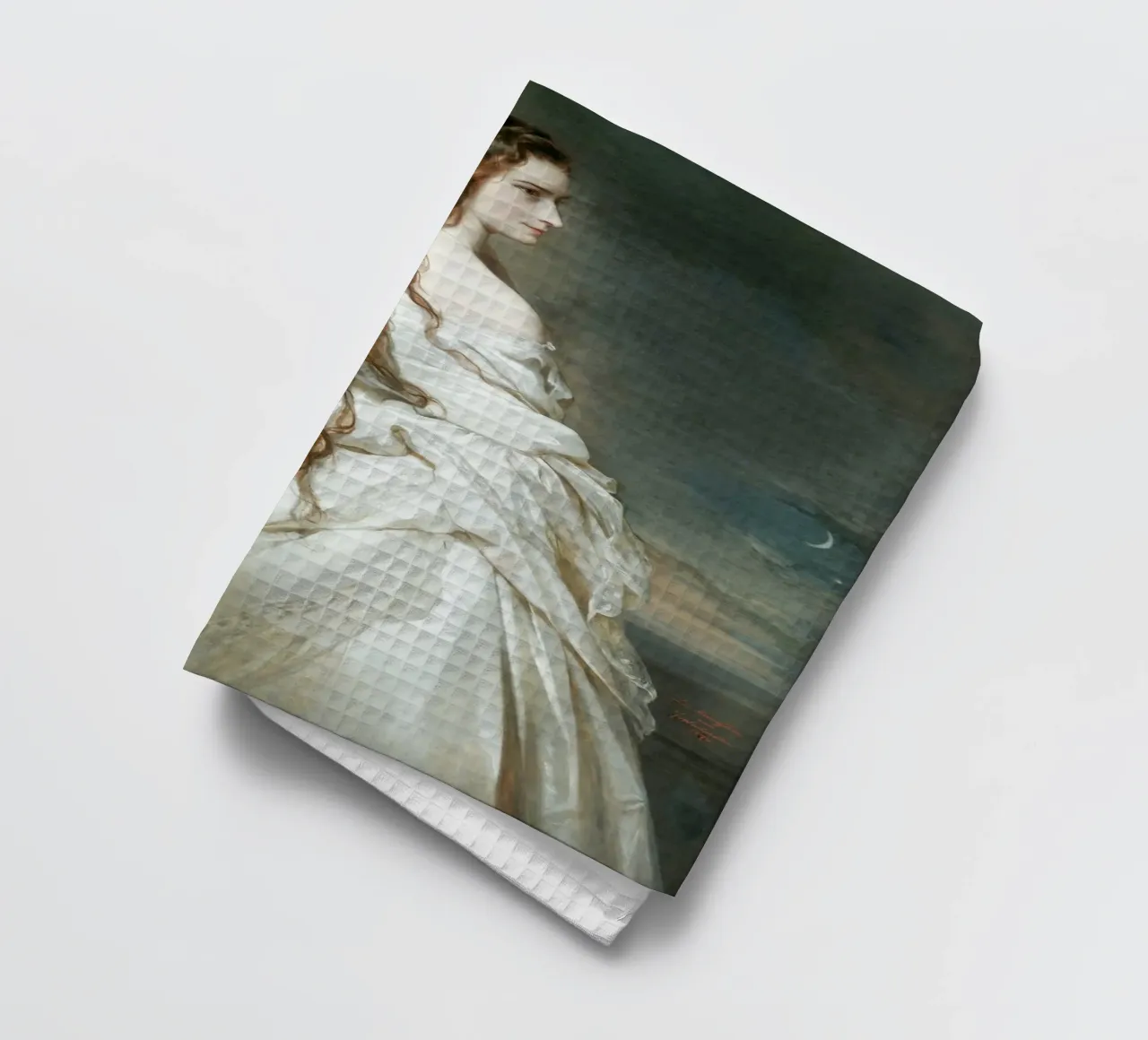 Franz Xaver WinteEmpress - Sisi Elisabeth d'Autriche (1865) torchon de William Store