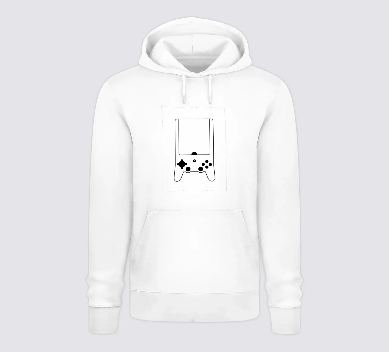 Gioco classico - Line art minimalista felpa con cappuccio da Viv Line Art
