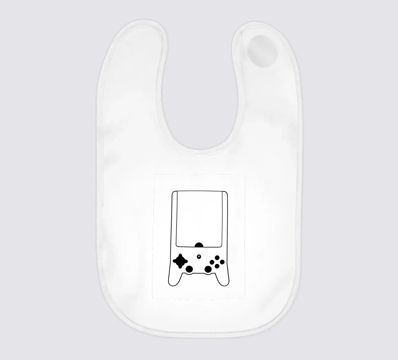 Gioco classico - Line art minimalista bavaglino da Viv Line Art
