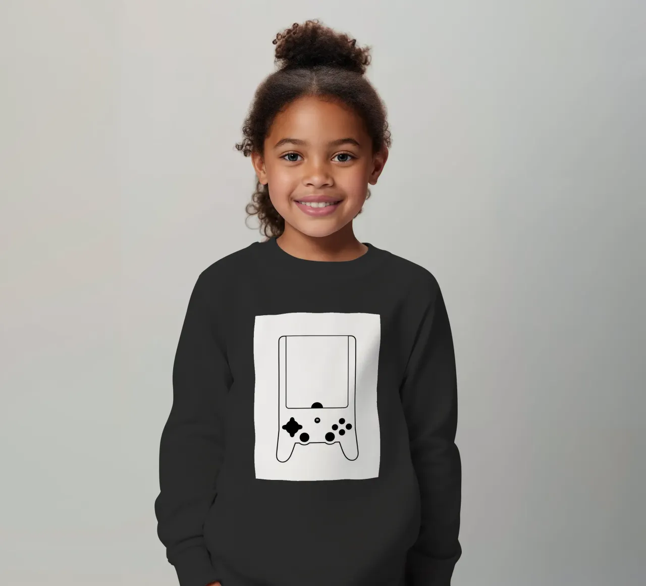 Gioco classico - Line art minimalista felpa bambino da Viv Line Art