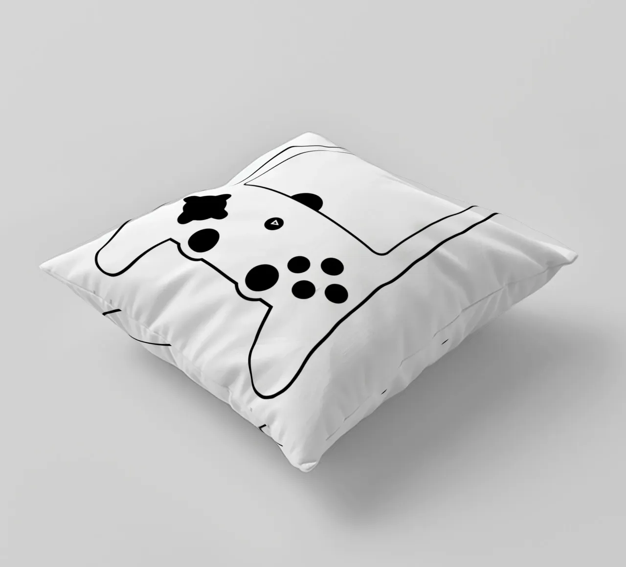 Gioco classico - Line art minimalista cuscino da Viv Line Art