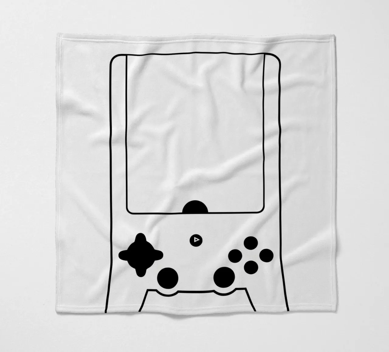 Gioco classico - Line art minimalista coperta in pile da Viv Line Art