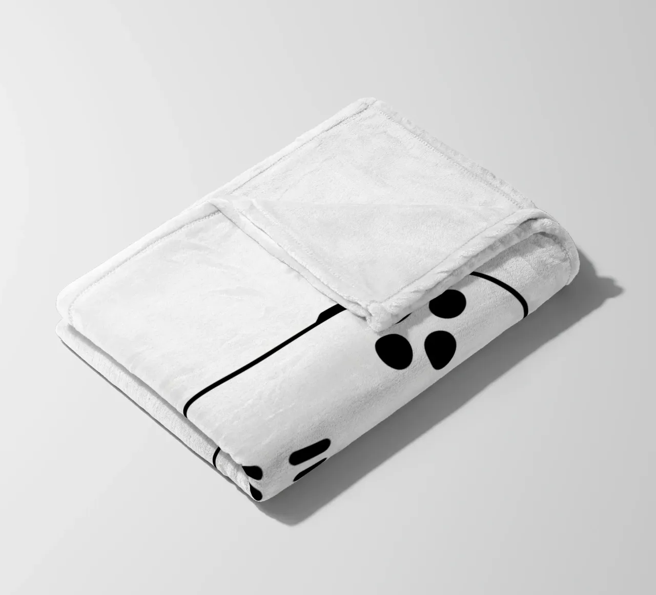 Console di gioco - Line art minimalista coperta in pile da Viv Line Art