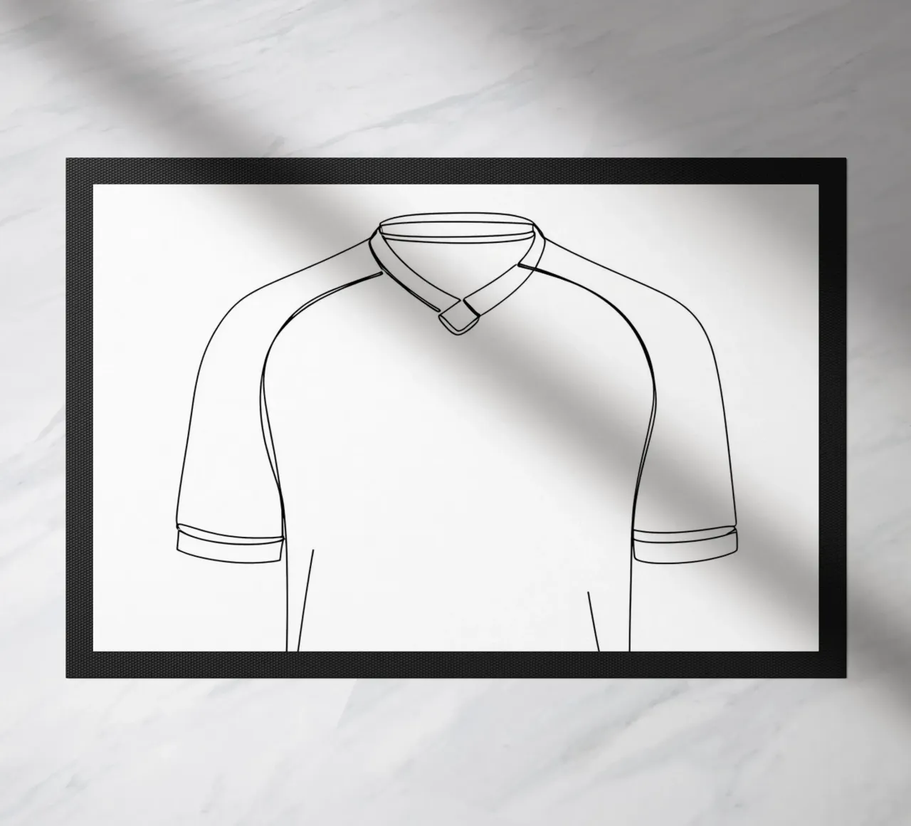 Camicia da calcio - Line Art minimalista zerbino da Viv Line Art