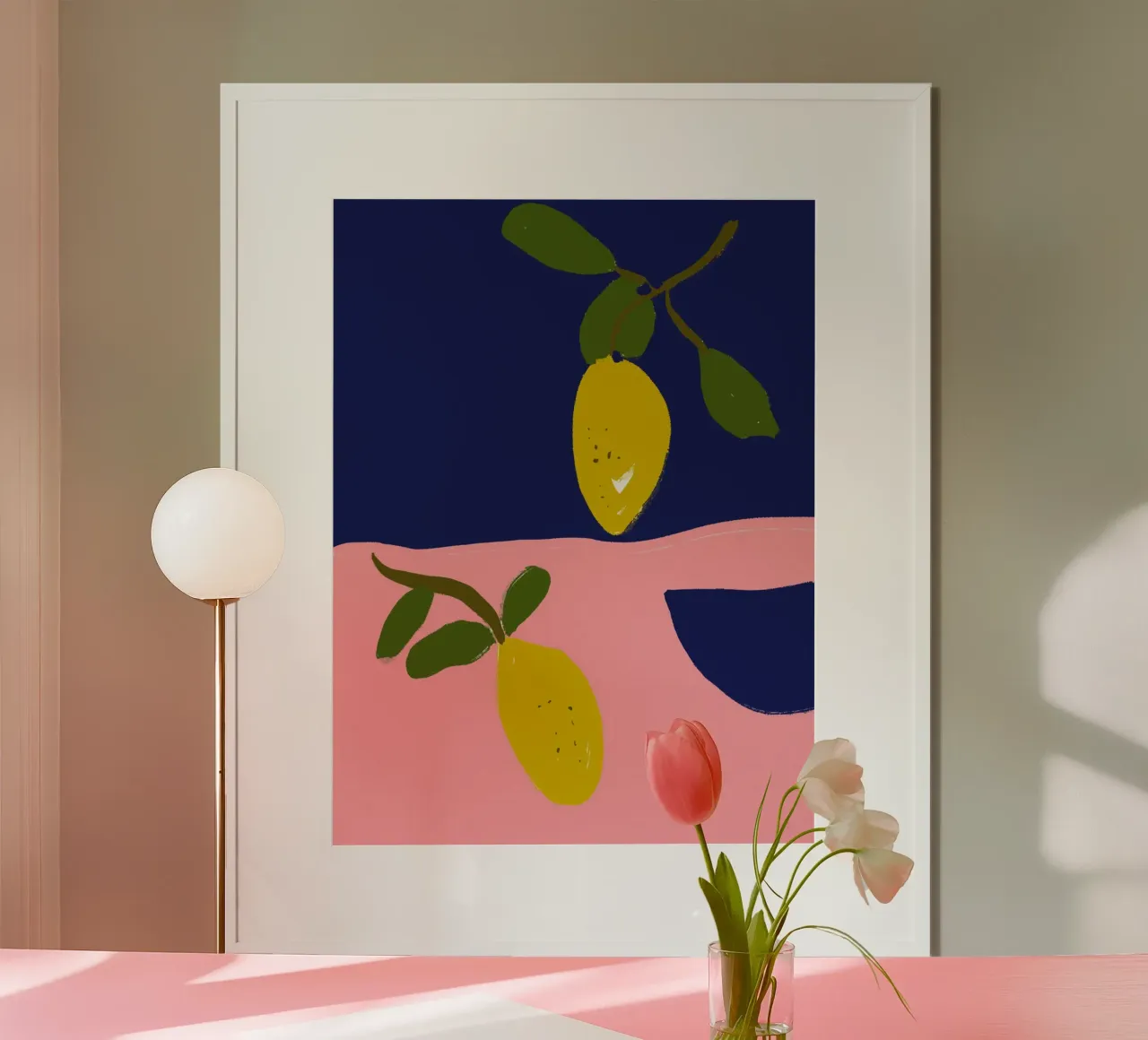 Lemon Summer carta hahnemühle da treechild
