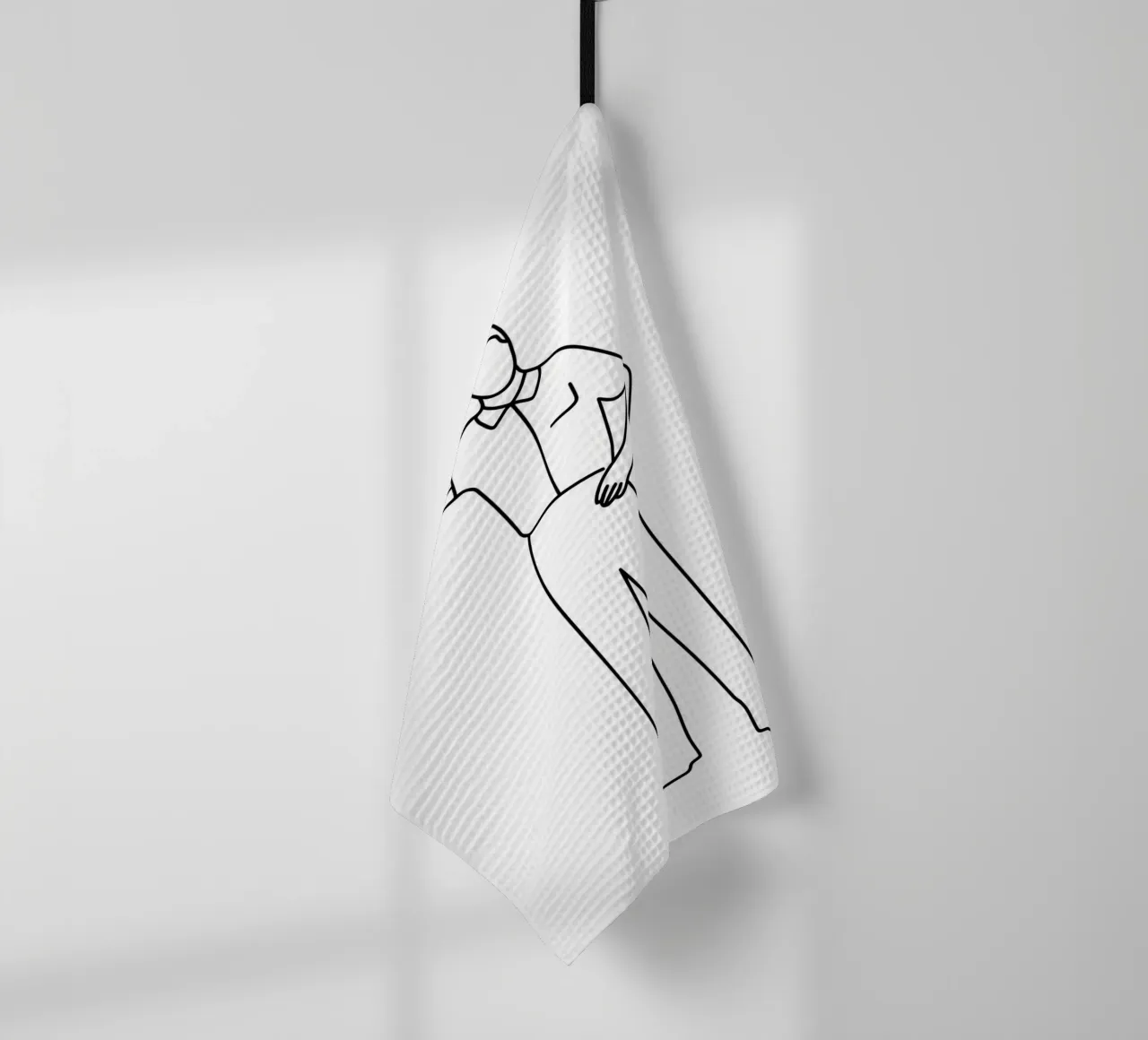 Arbitro - Line art minimalista canovaccio da cucina da Viv Line Art