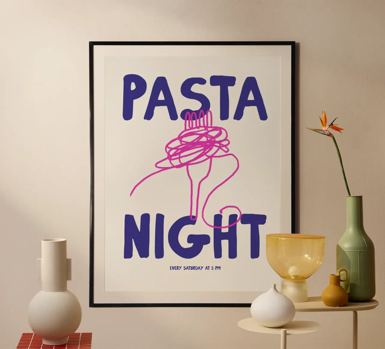 Pasta Night No 02 poster da treechild