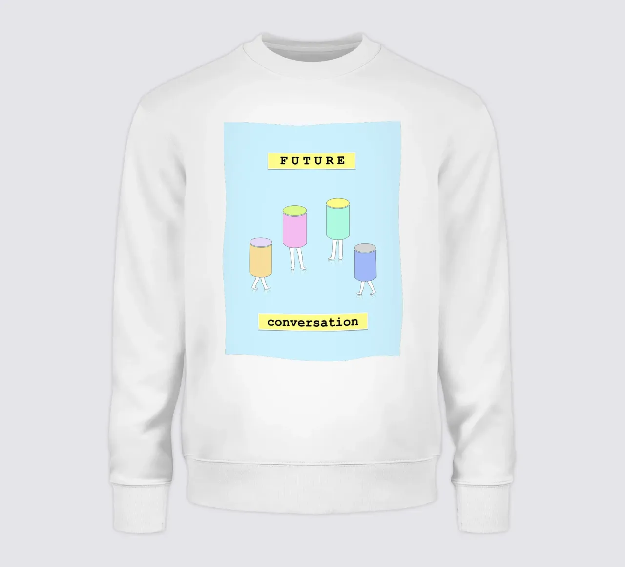 FUTURE conversation felpa da natural neutral