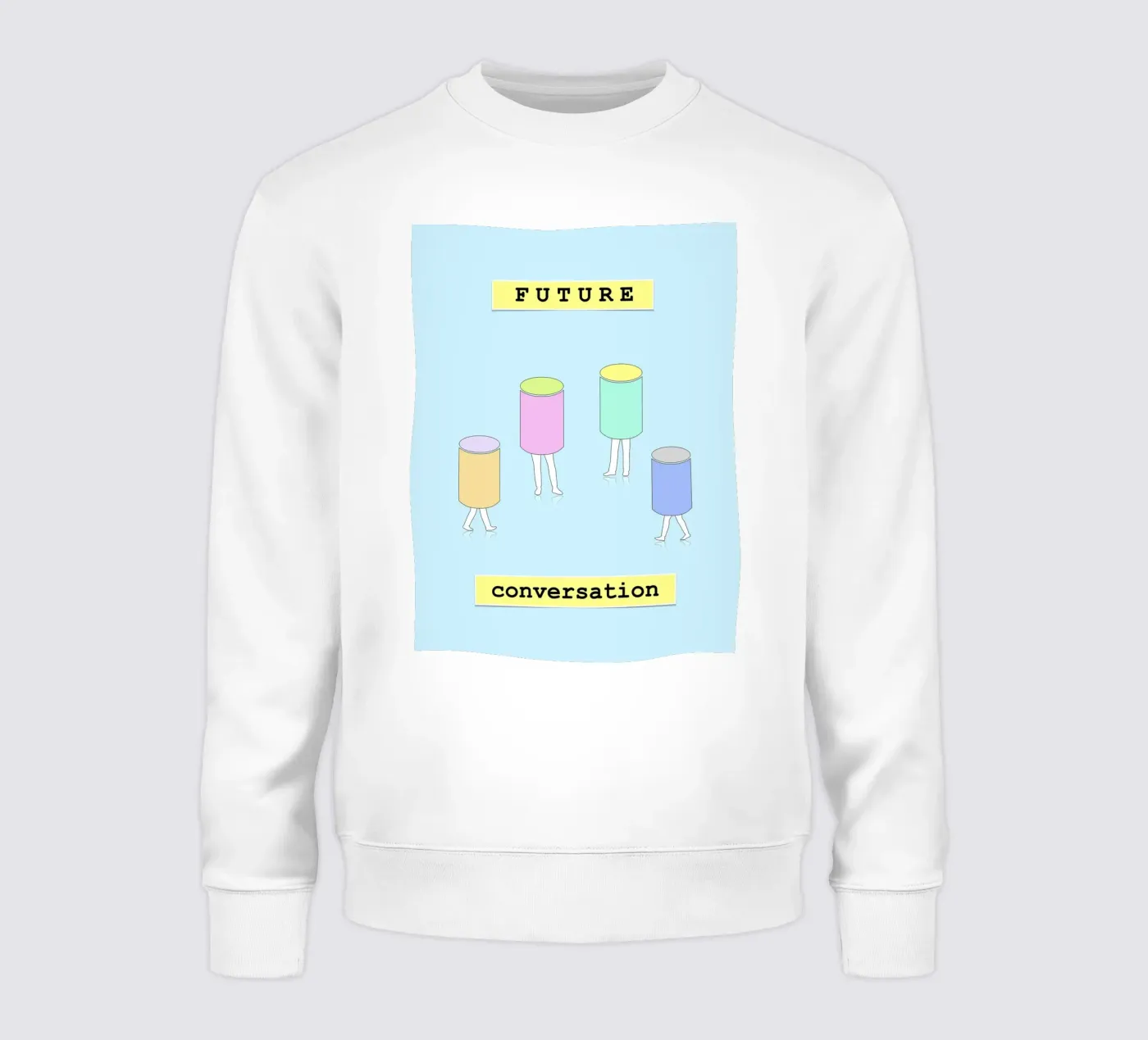 FUTURE conversation felpa da natural neutral