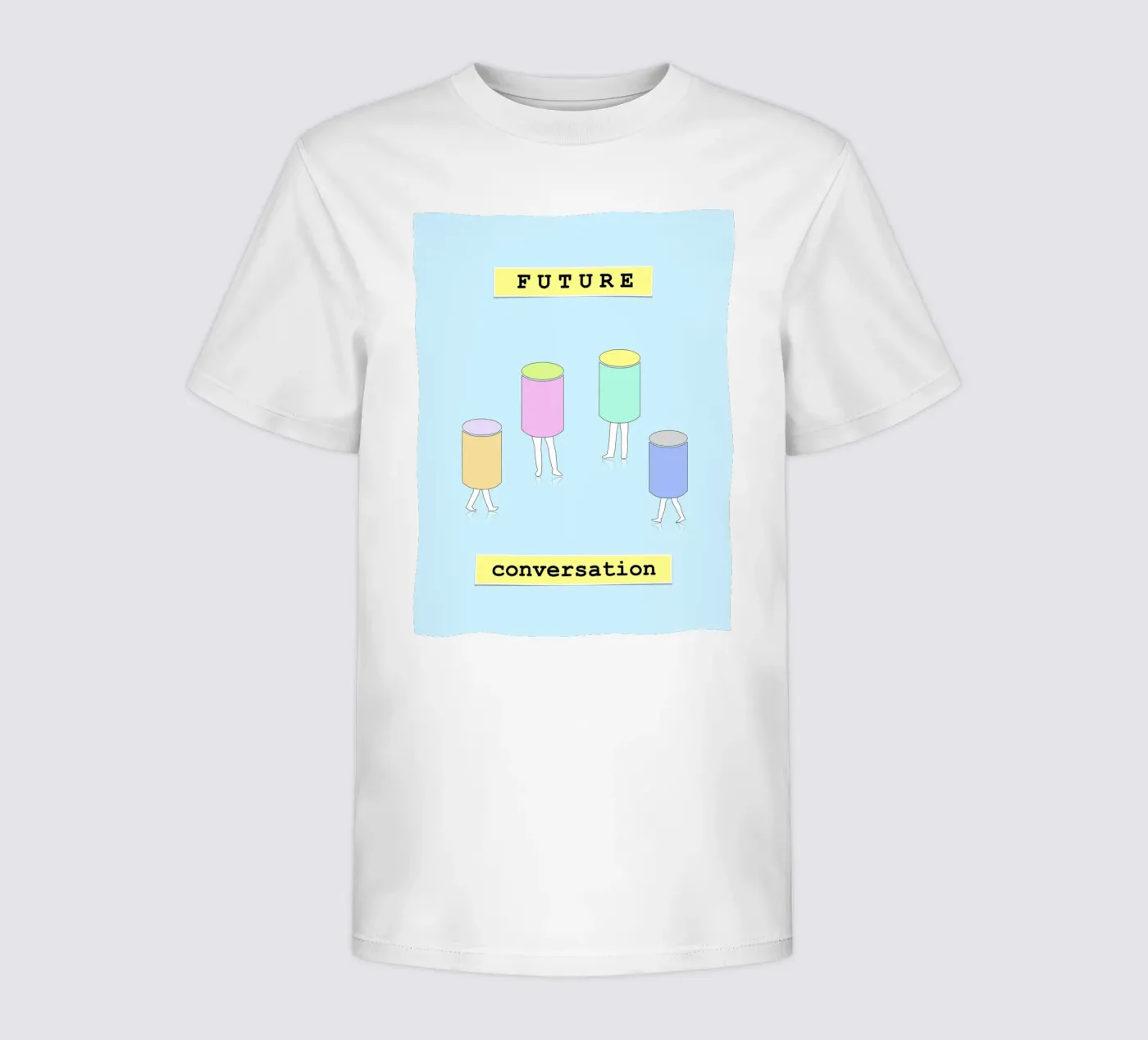 FUTURE conversation Kinder T-Shirt von natural neutral