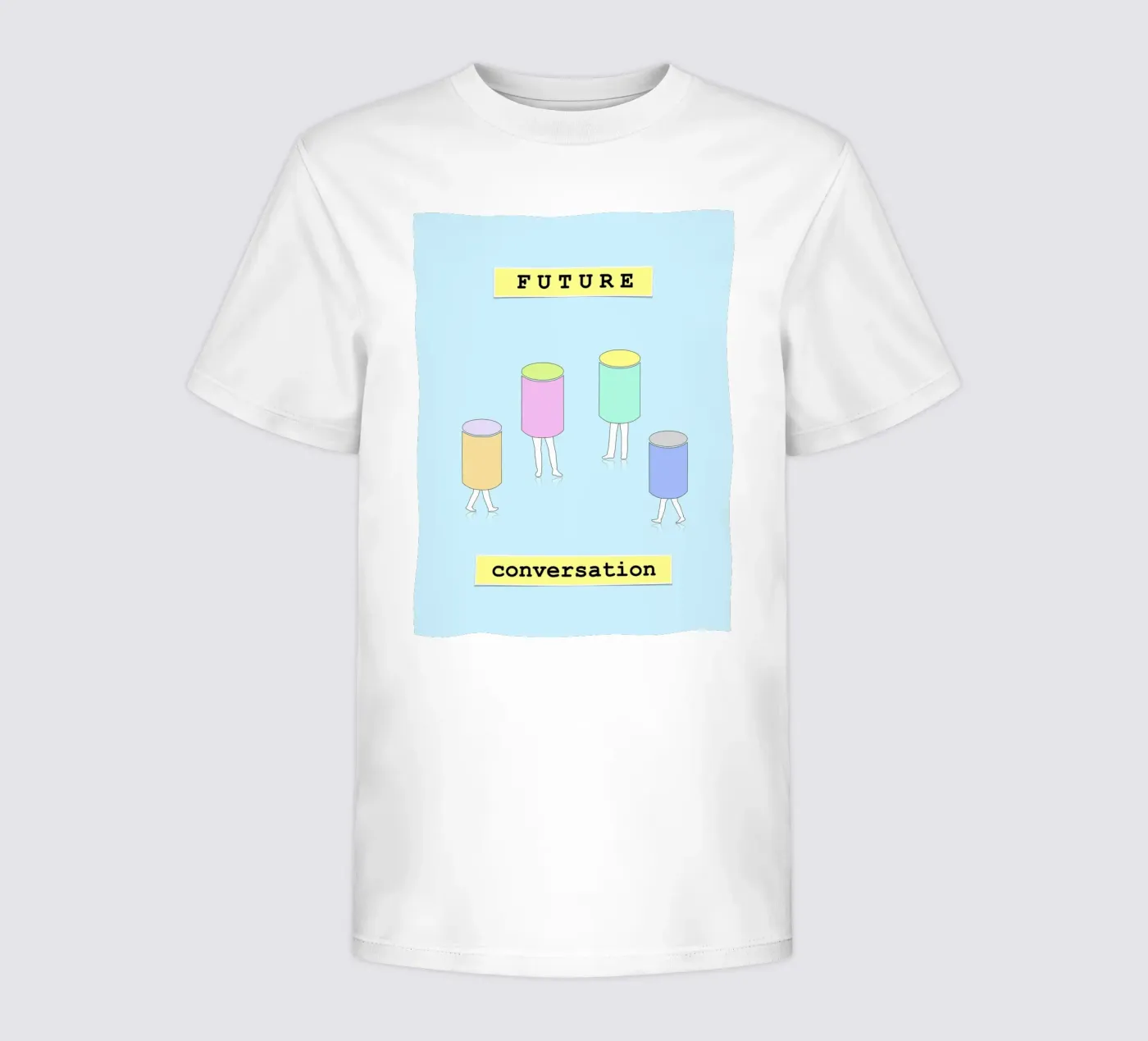 FUTURE conversation Kinder T-Shirt von natural neutral