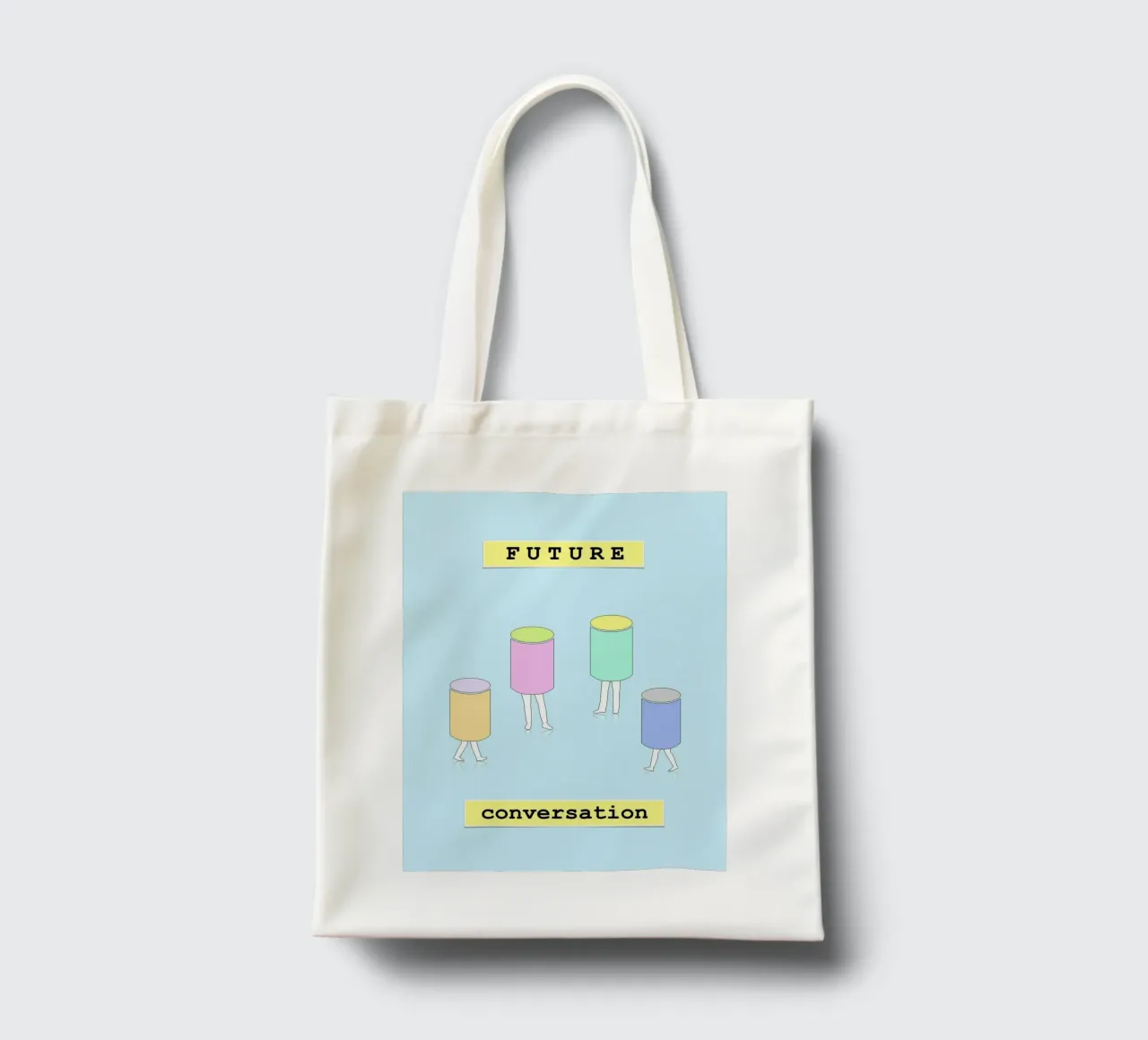FUTURE conversation borsa in juta da natural neutral