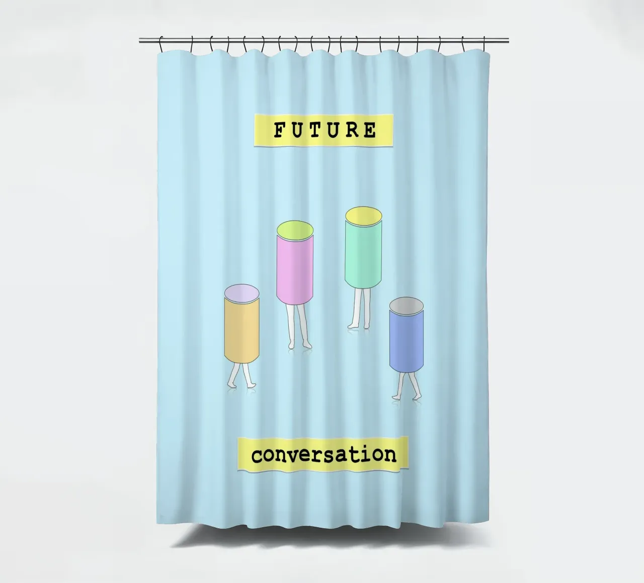 FUTURE conversation tenda da doccia da natural neutral