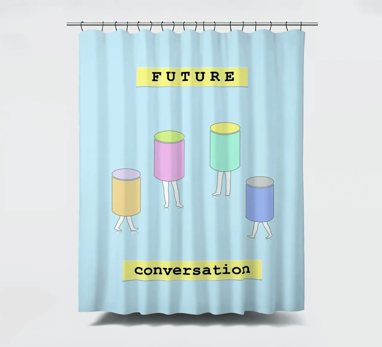 FUTURE conversation tenda da doccia da natural neutral