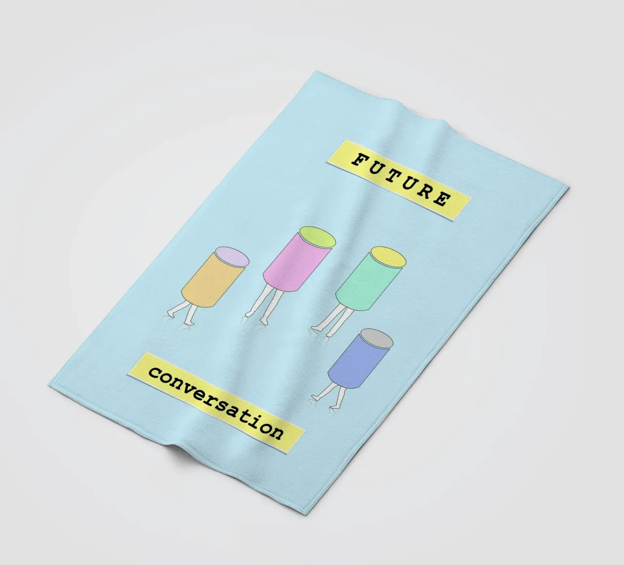 FUTURE conversation Fleecedecke von natural neutral