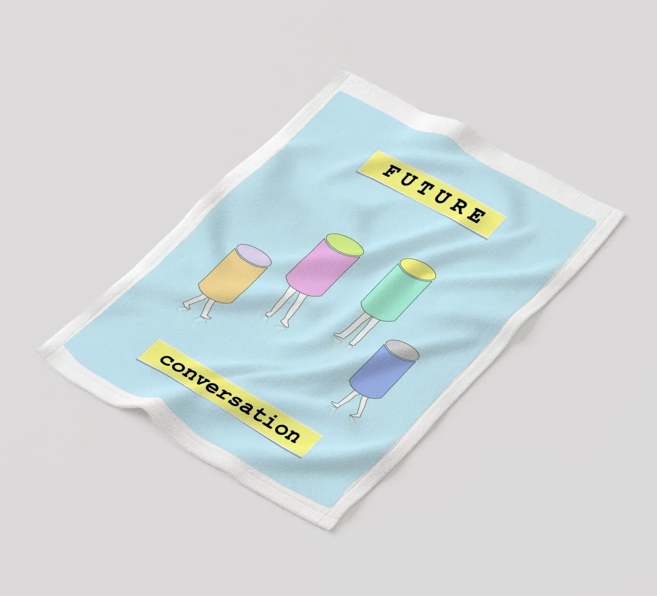 FUTURE conversation coperta in pile da natural neutral