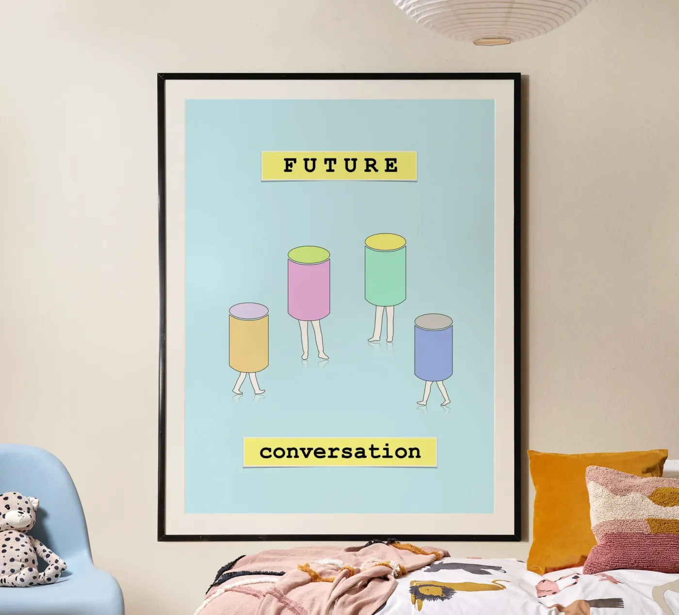 FUTURE conversation poster de natural neutral
