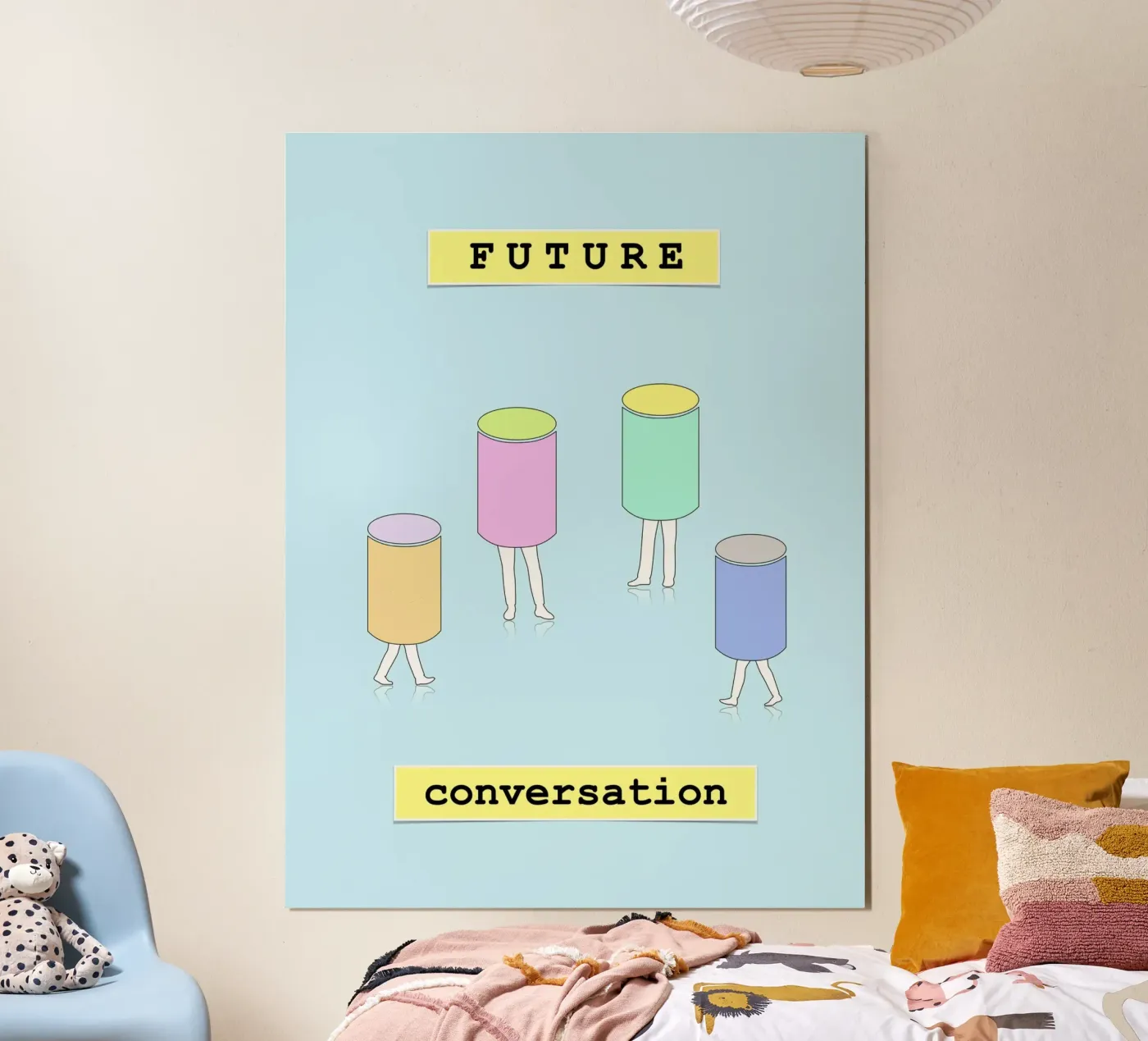 FUTURE conversation poster de natural neutral