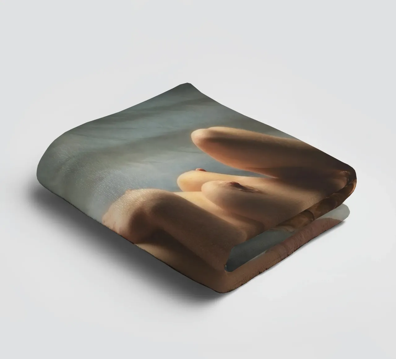 Kristin Topless towel by Dave Hare Photography