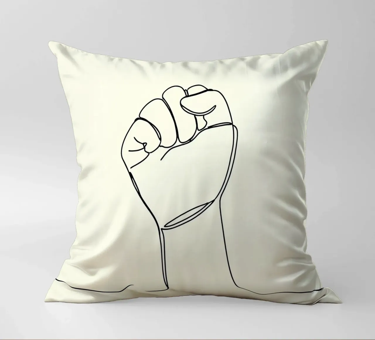 Unity - Line art minimalista cuscino da Viv Line Art