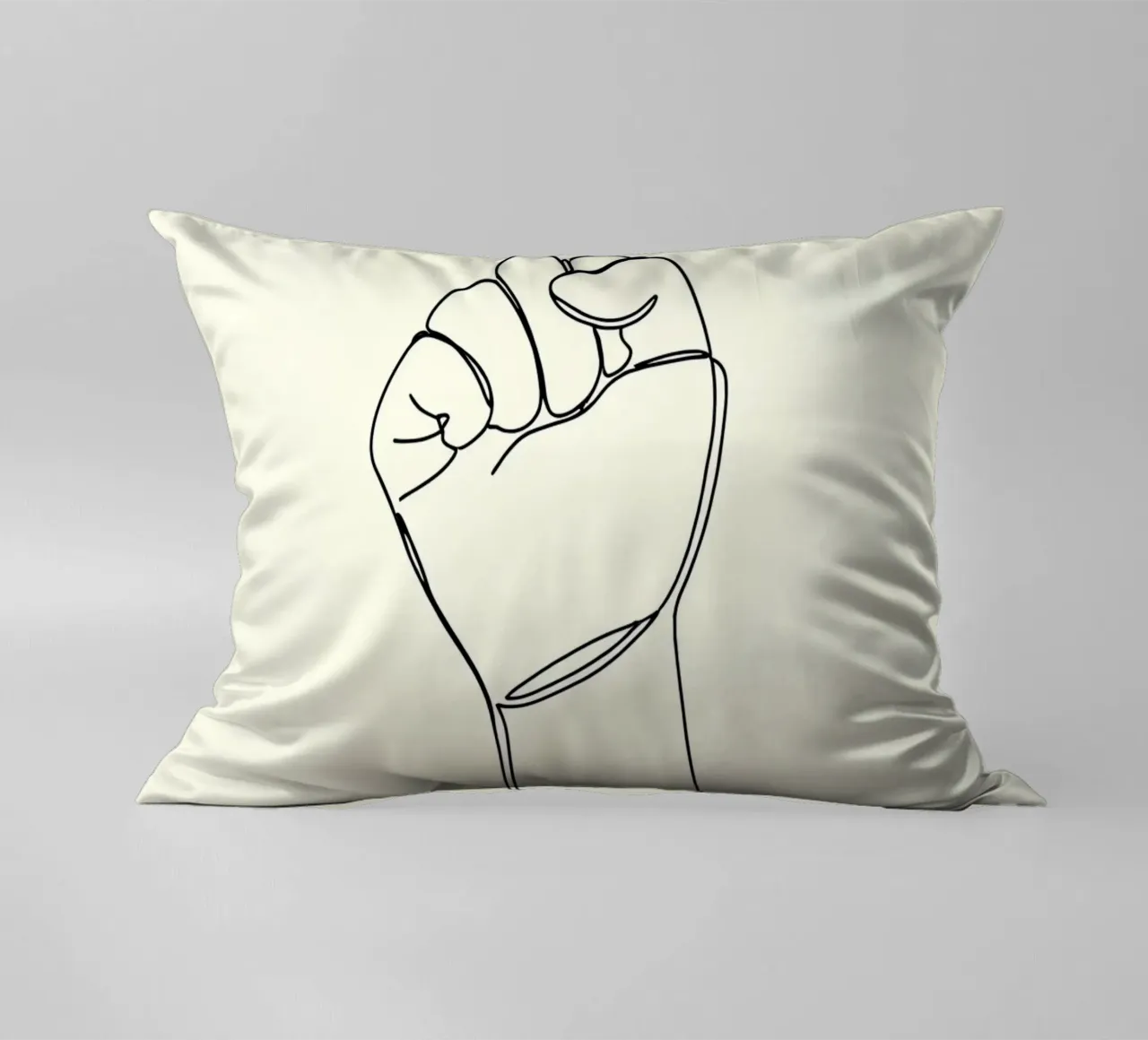 Unity - Line art minimalista cuscino da Viv Line Art