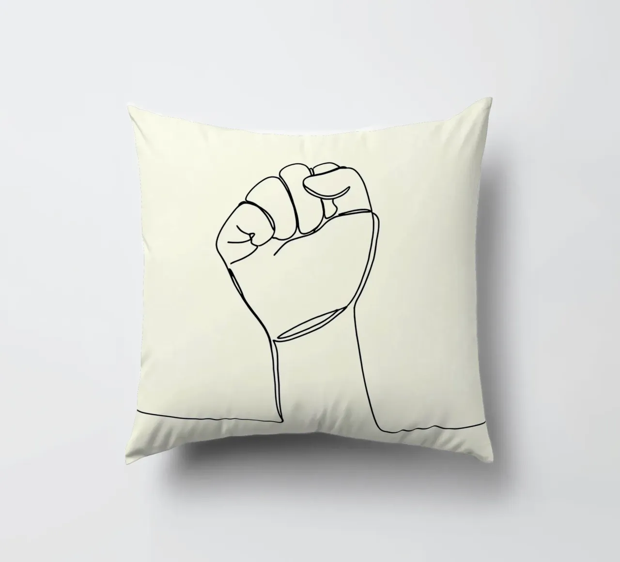 Unity - Line art minimalista cuscino da Viv Line Art