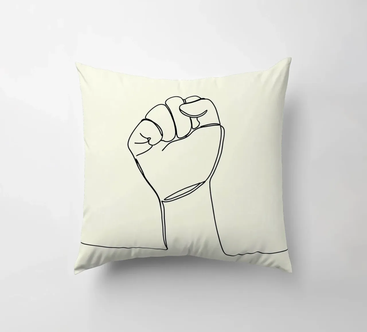 Unity - Line art minimalista cuscino da Viv Line Art