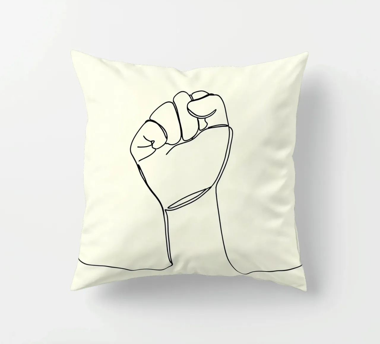 Unity - Line art minimalista cuscino da Viv Line Art