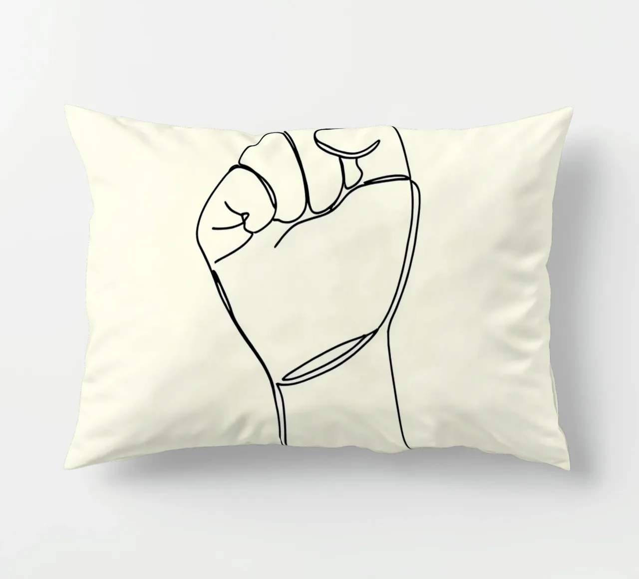 Unity - Line art minimalista cuscino da Viv Line Art