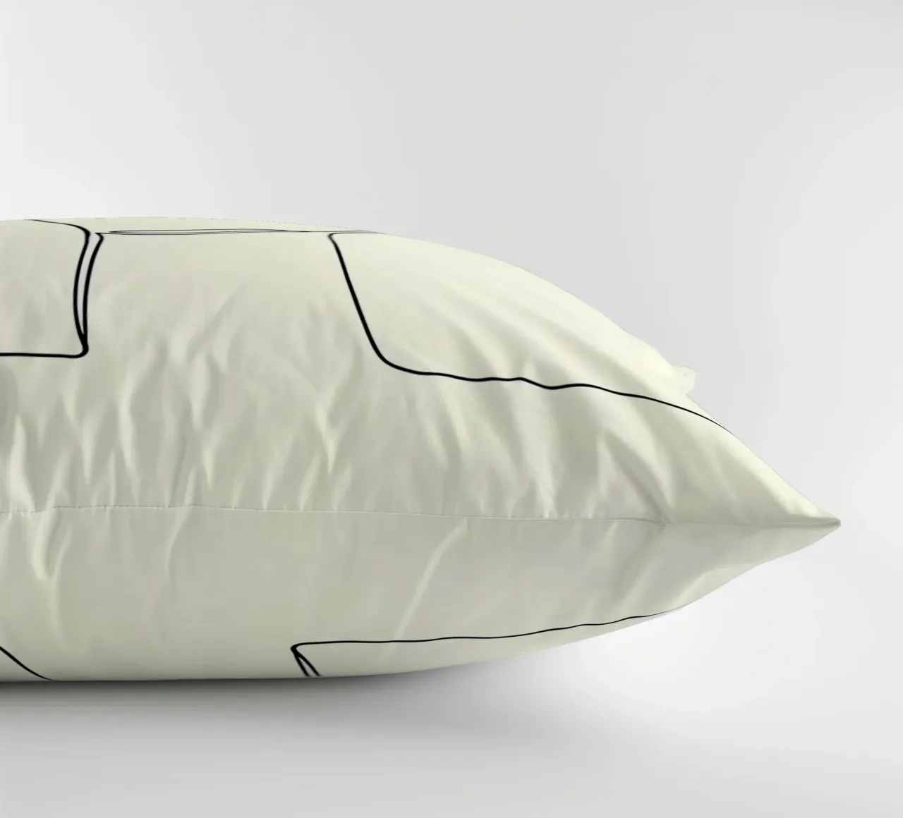 Unity - Line art minimalista cuscino da Viv Line Art