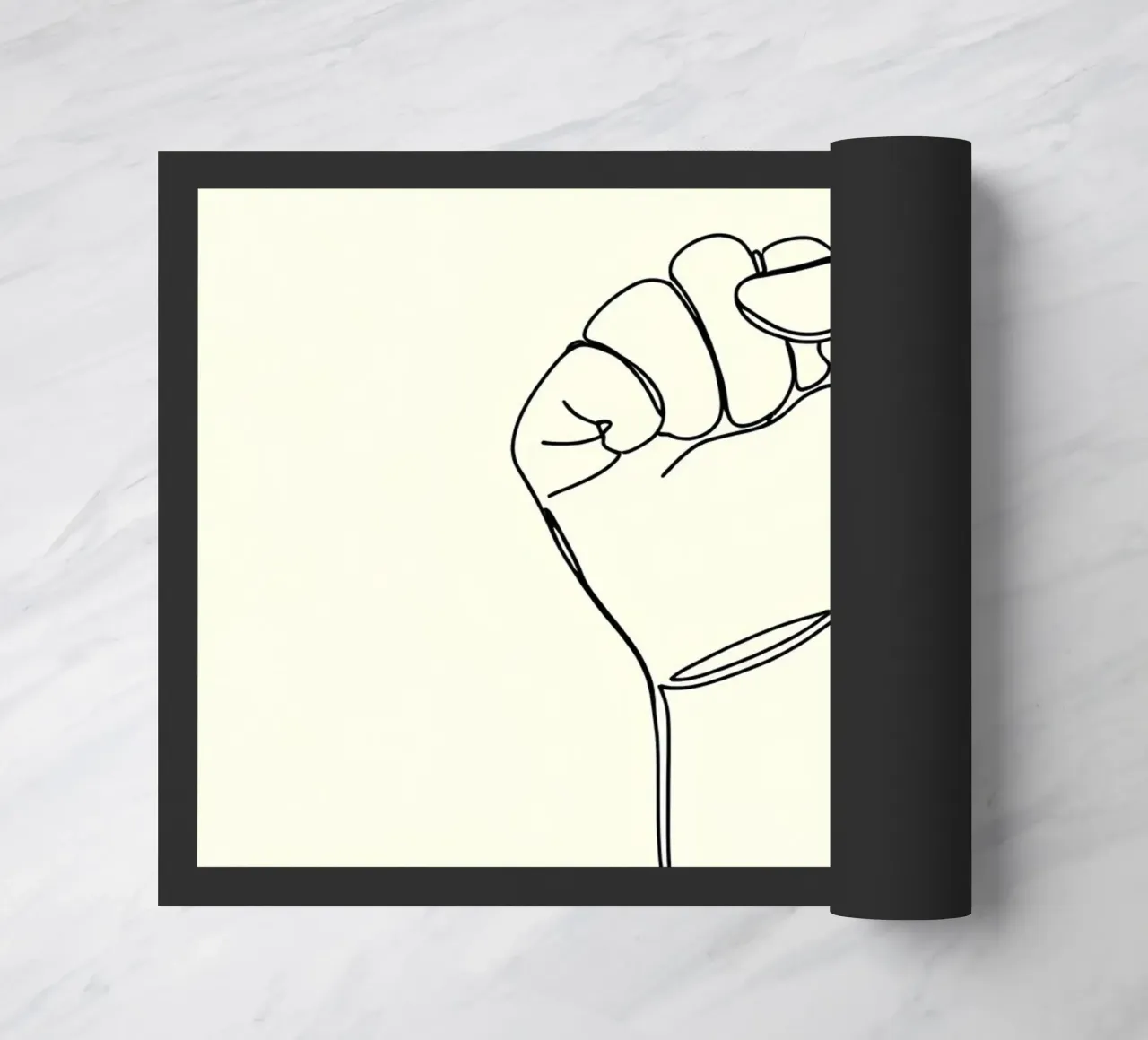 Unity - Line art minimalista zerbino da Viv Line Art