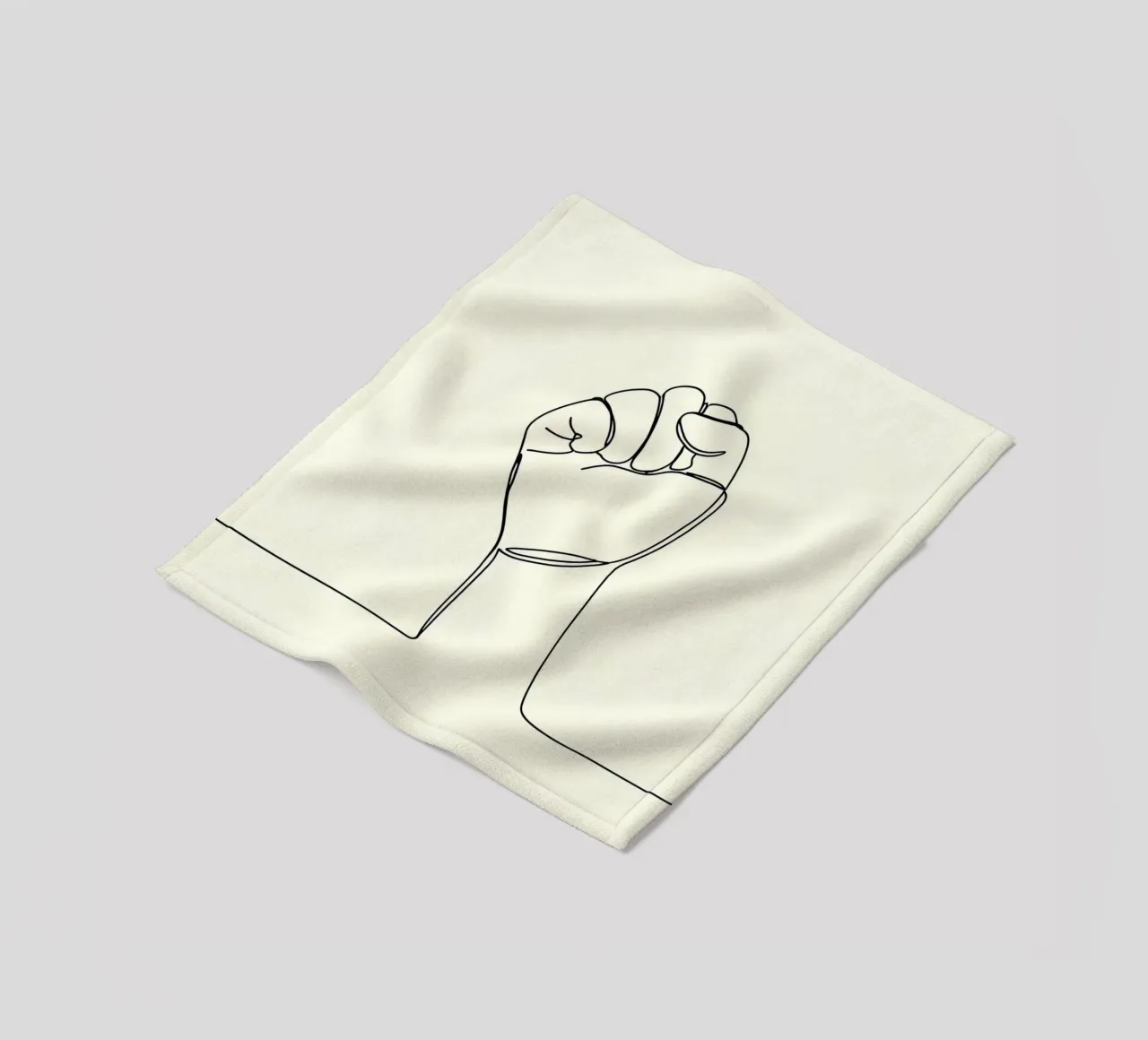 Unity - Line art minimalista coperta in pile da Viv Line Art