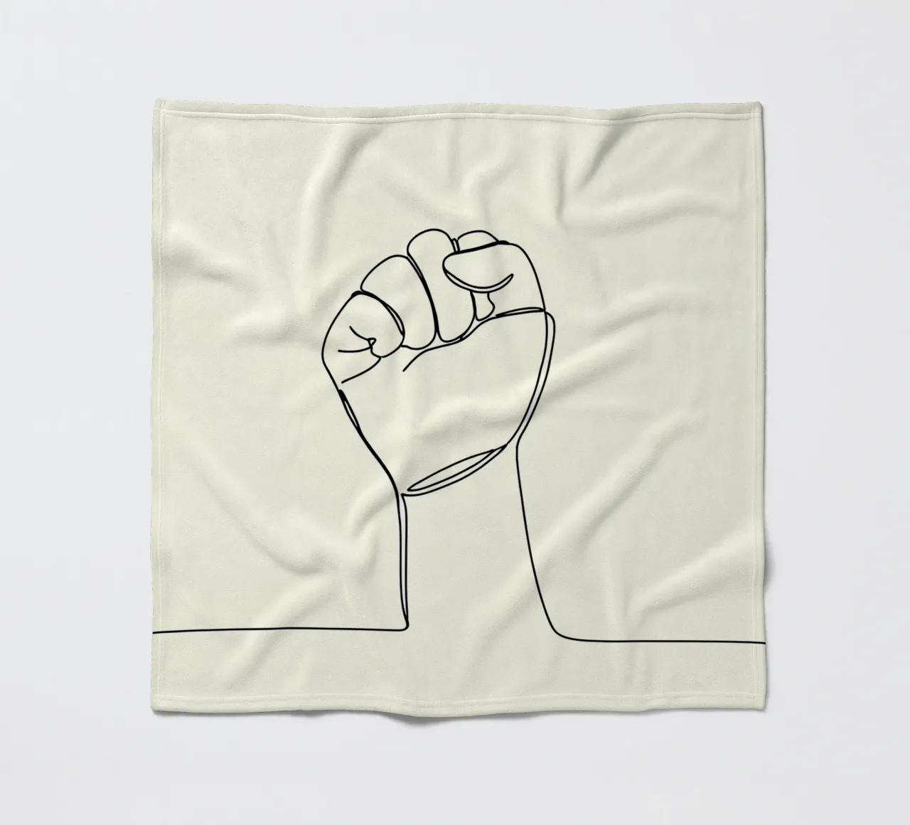 Unity - Line art minimalista coperta in pile da Viv Line Art