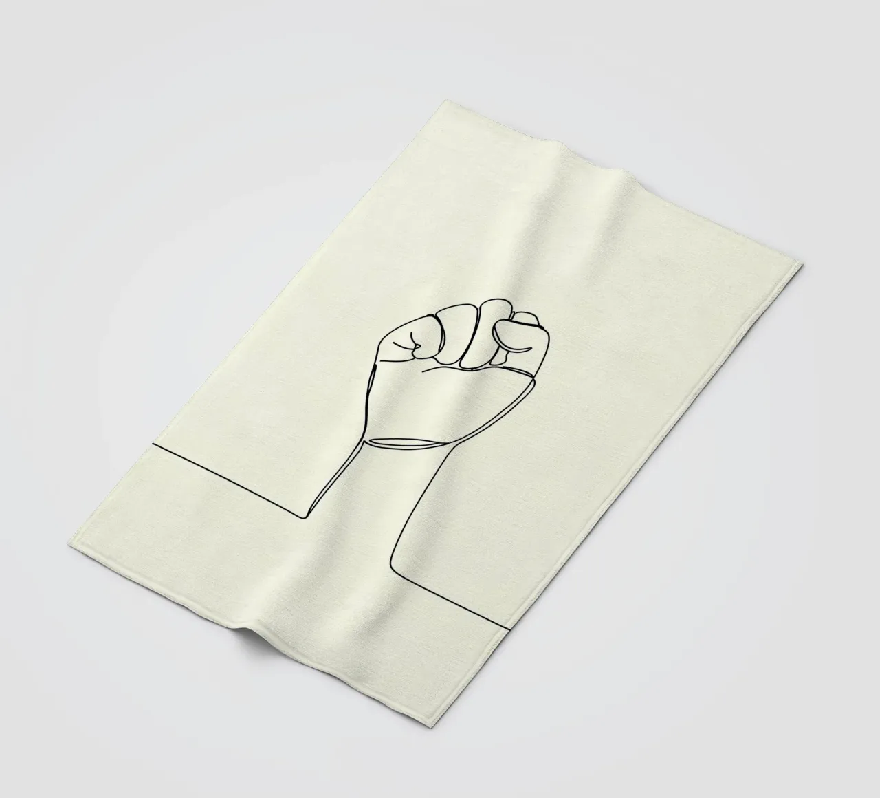 Unity - Line art minimalista coperta in pile da Viv Line Art