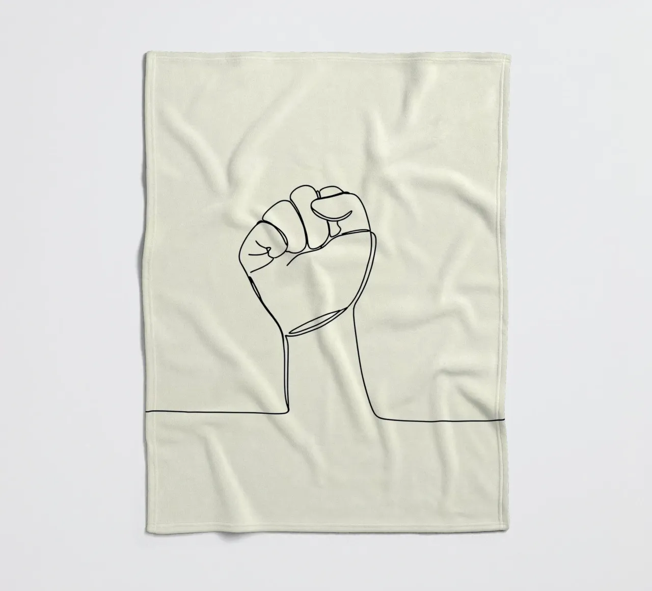 Unity - Line art minimalista coperta in pile da Viv Line Art