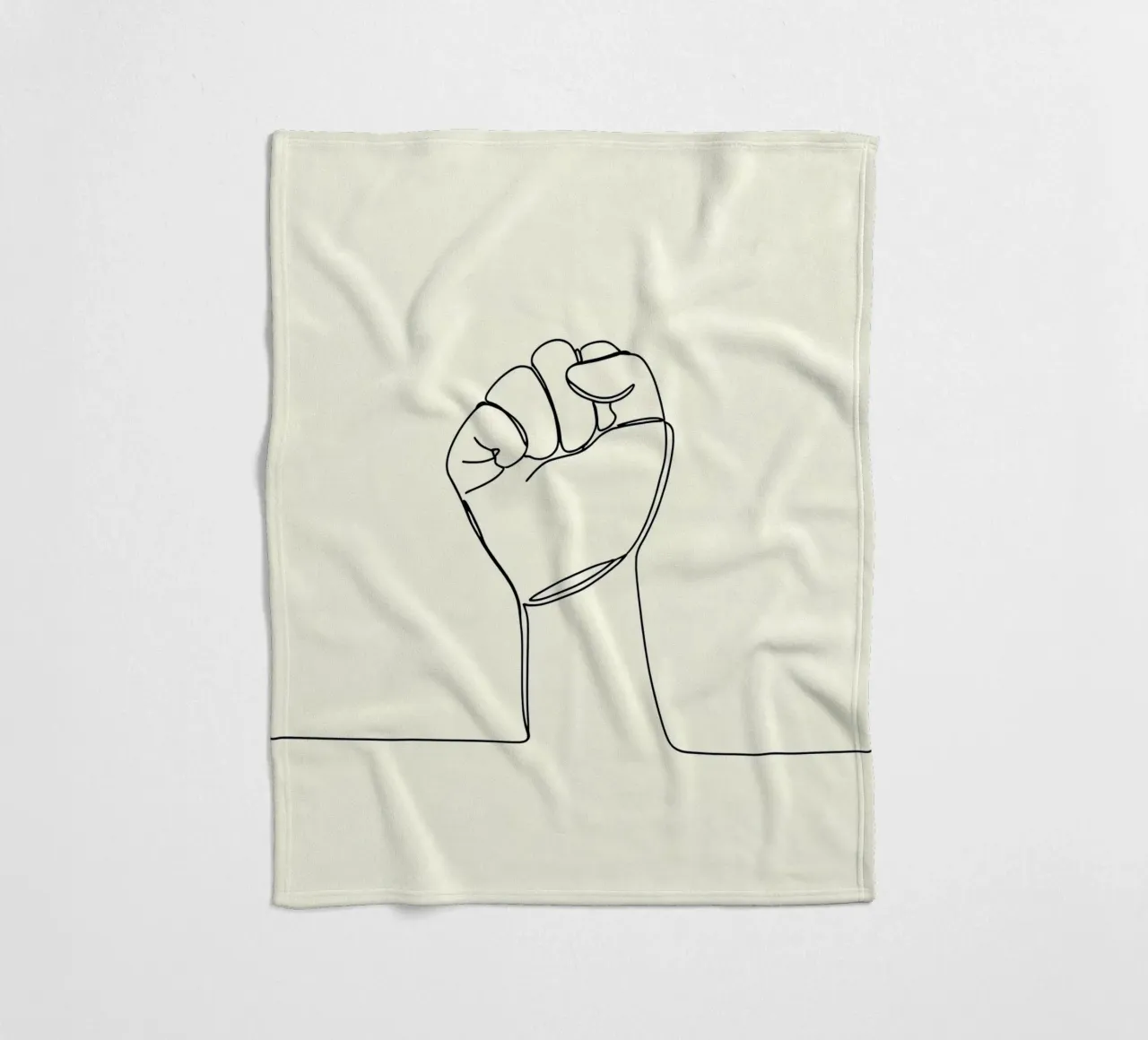 Unity - Line art minimalista coperta in pile da Viv Line Art