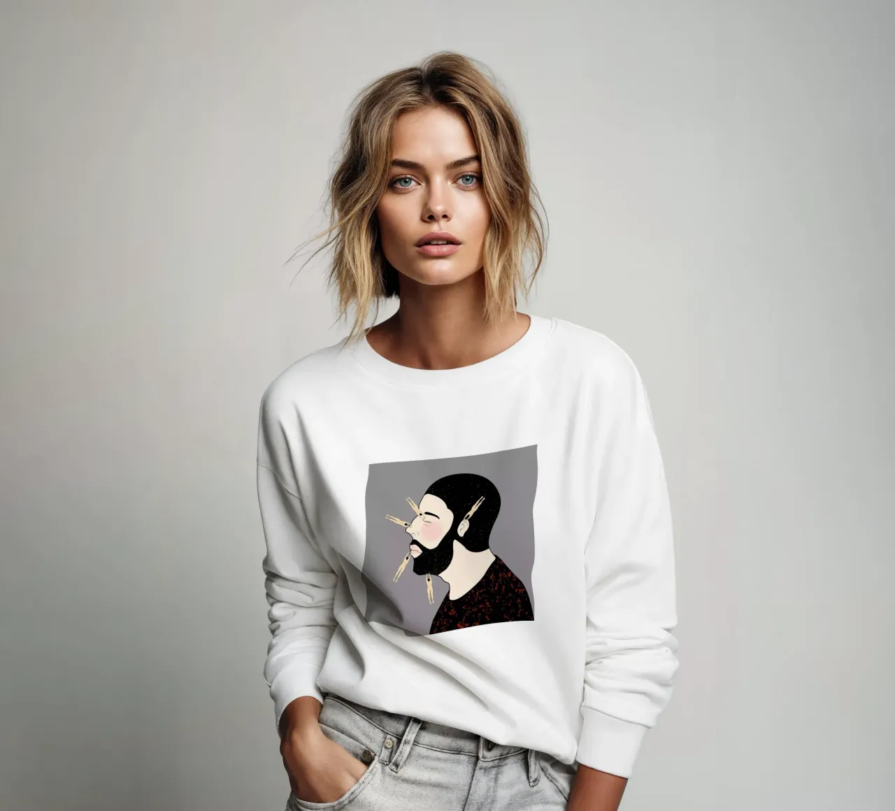 Peg sweatshirt van Ruei