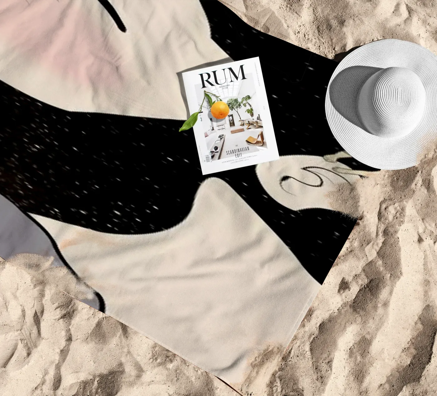 Peg beach towel by Ruei