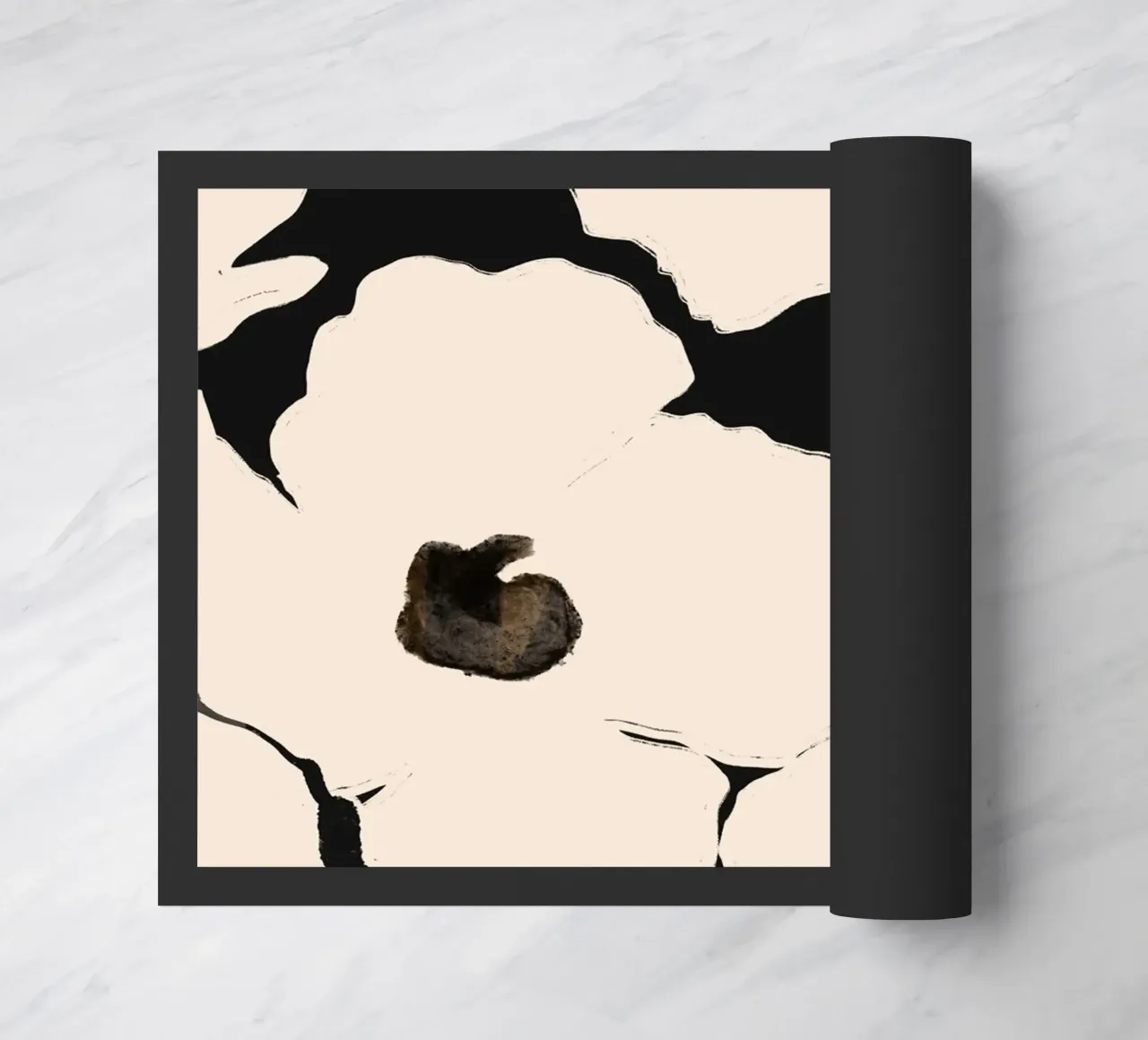 Fiori astratti zerbino da ThingDesign